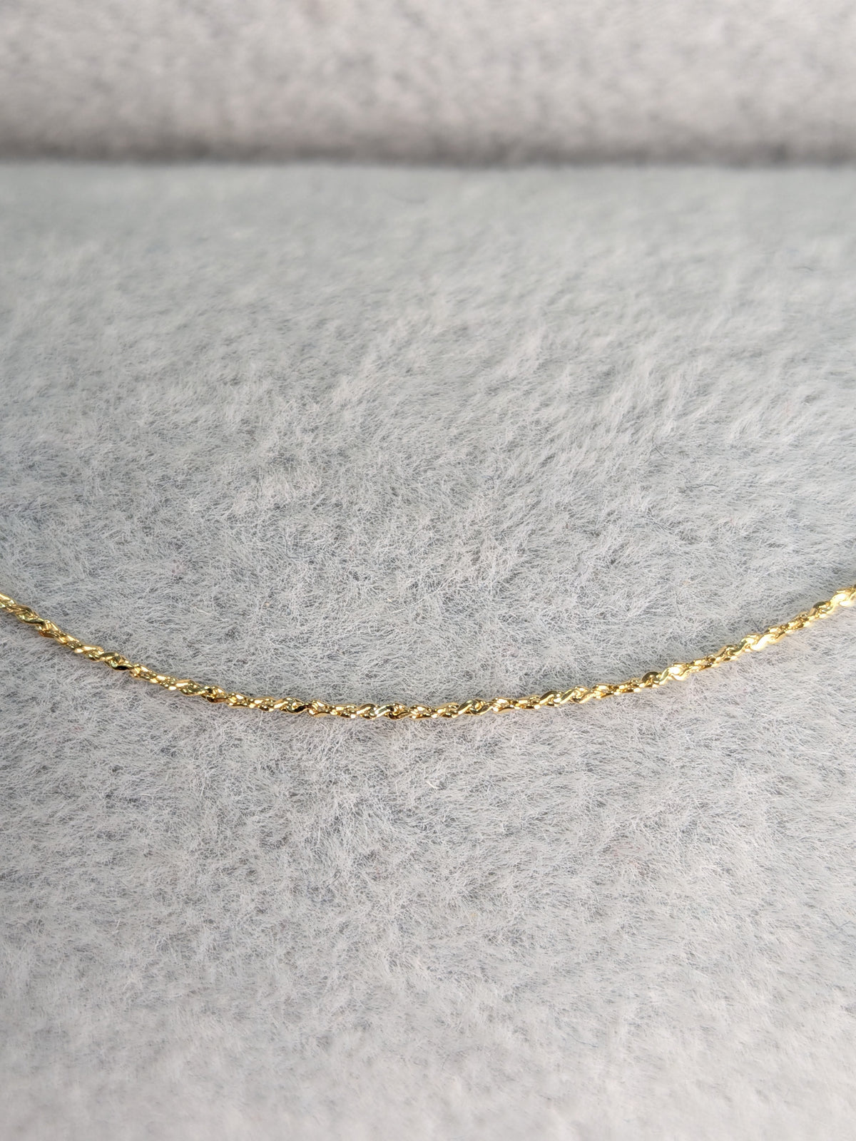 Cadena Veneciana Entorchada Mujer Oro Laminado