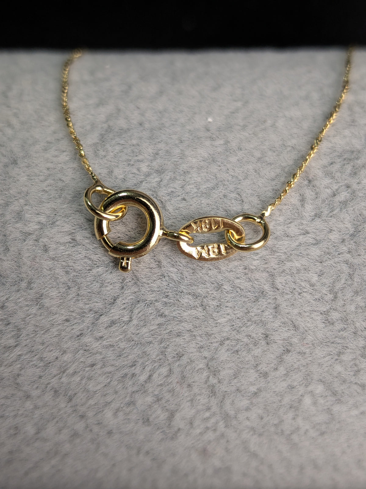 Cadena Veneciana Entorchada Mujer Oro Laminado