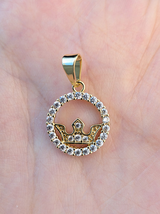 Dije Círculo Corona Circones