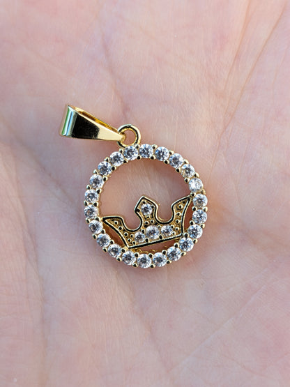 Dije Círculo Corona Circones