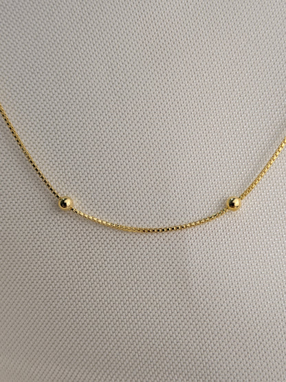 Cadena Veneciana Bolita Mujer