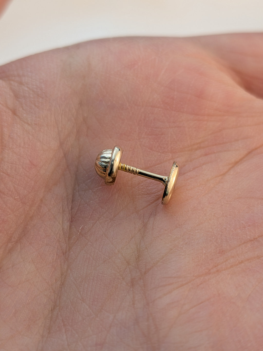 Arete Grano de Café Mediano Ortopédico