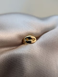 Arete Grano de Café Mini 5x3mm