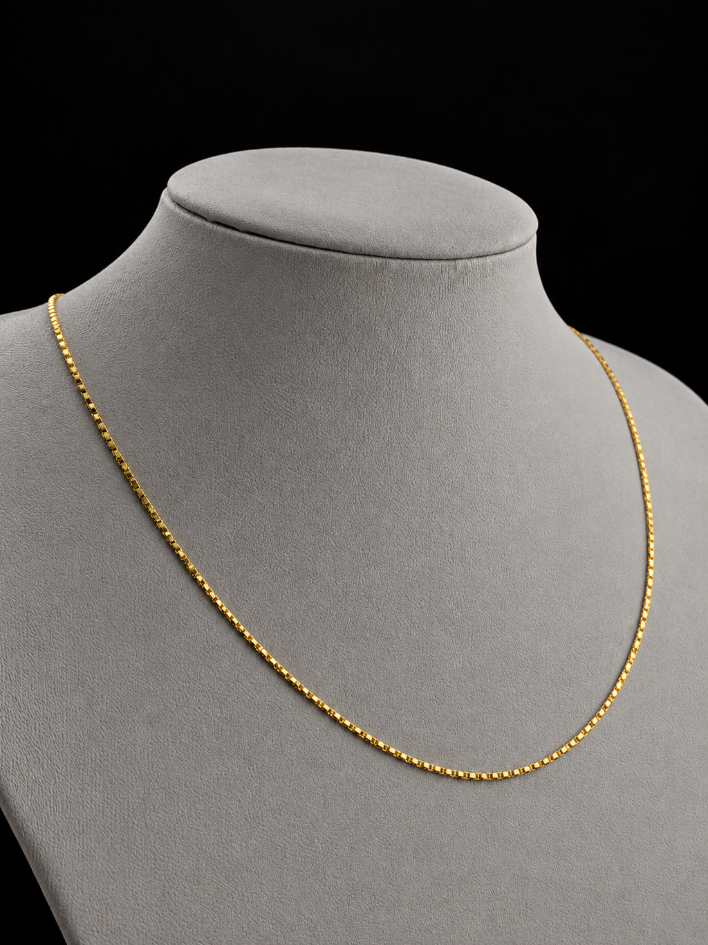 Cadena Plana Fina 1mm Mujer