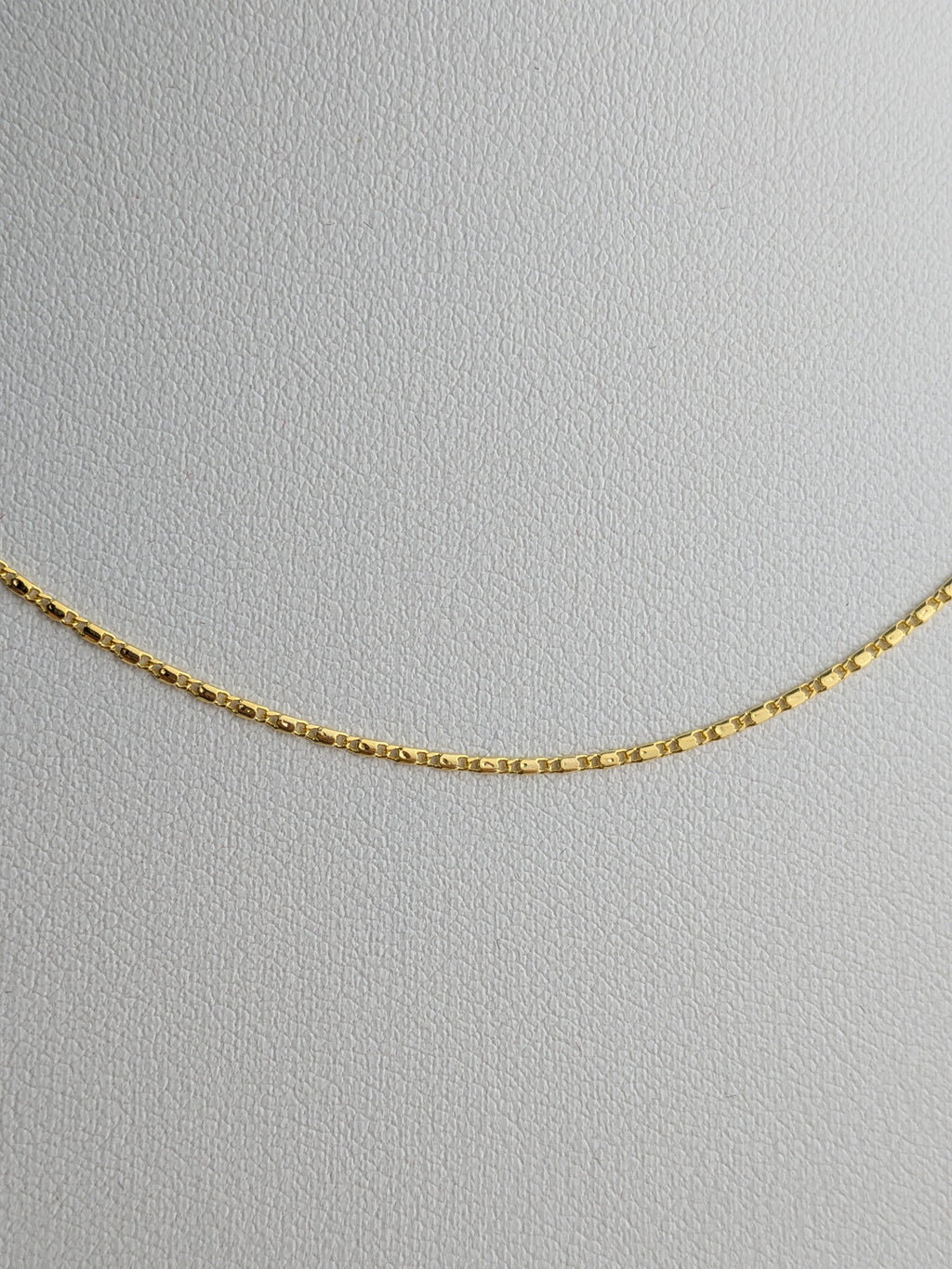 Cadena Plana Fina 1mm Mujer