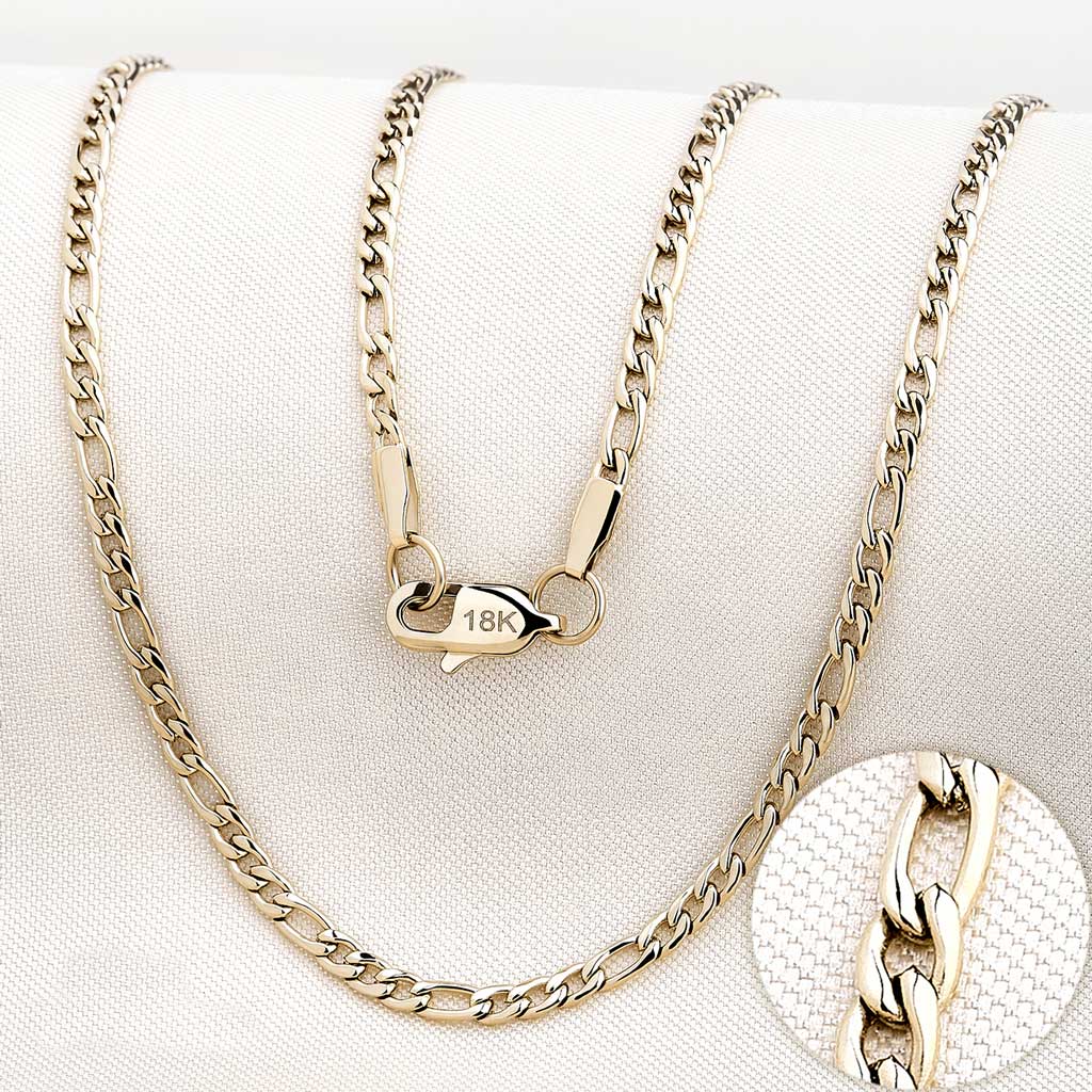 Cadena Carter Mujer Oro Laminado