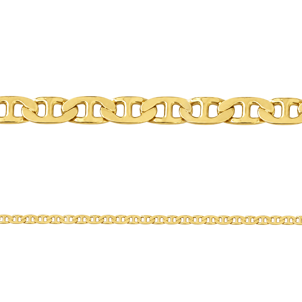Cadena Puma planchada 70 Oro Hombre