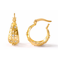 Argolla Golden Lace Oro 18k