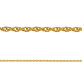 Cadena Torzal 25 Oro Mujer