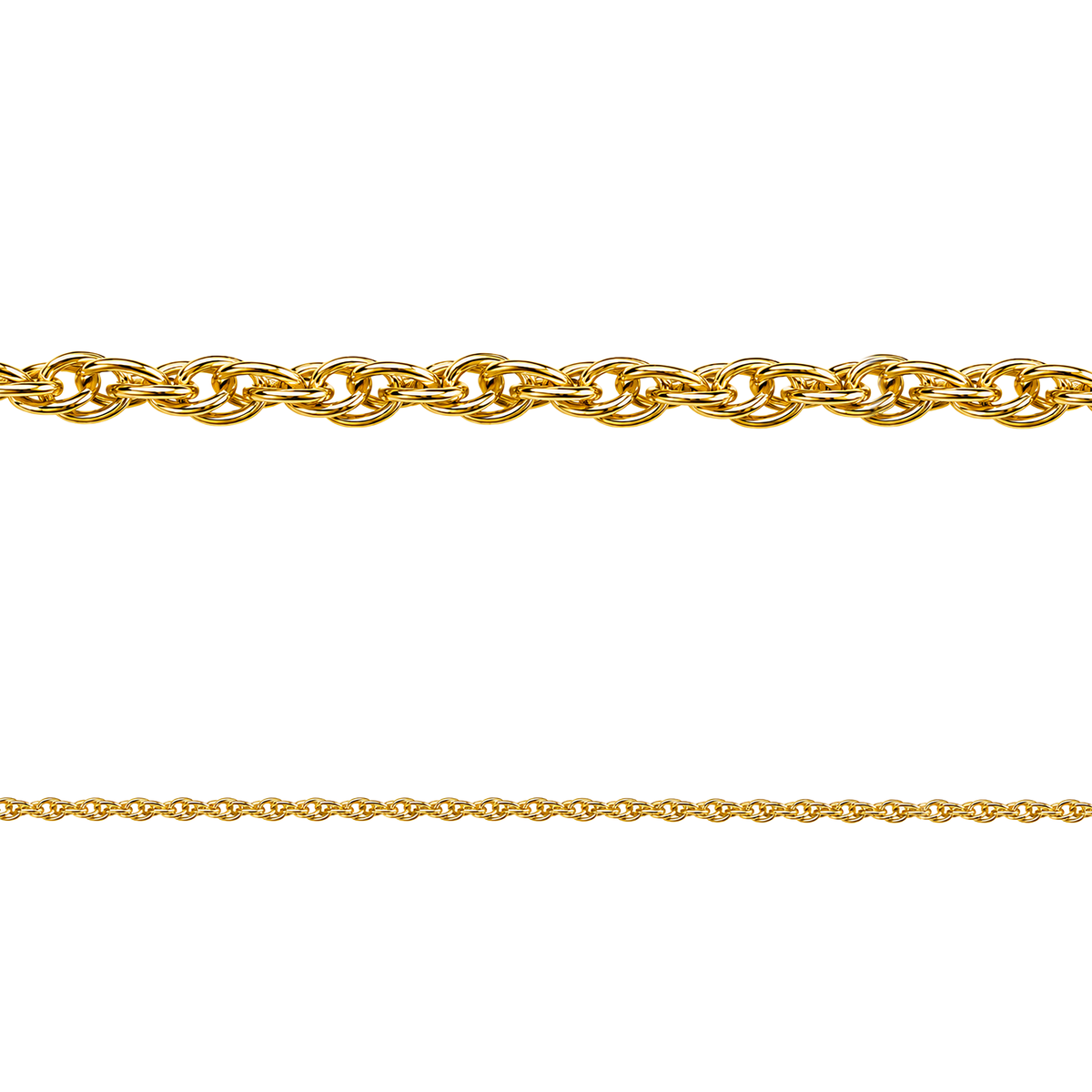 Cadena Torzal 25 Oro Mujer